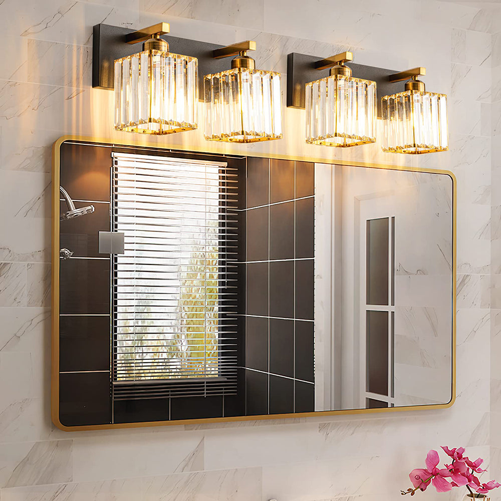 Kristy Design LED Wandleuchte Zweiflamming Kristall Badezimmer
