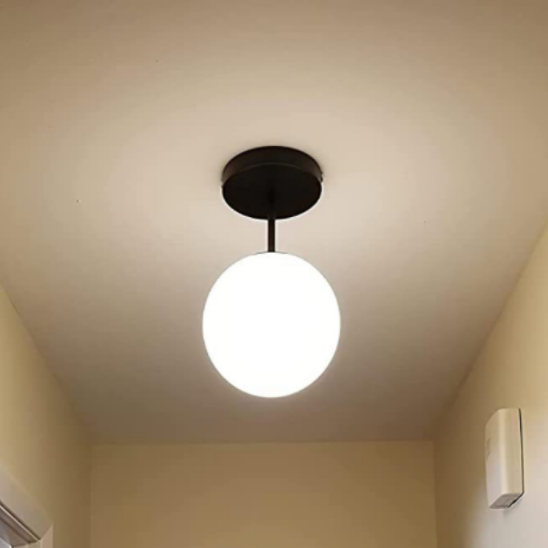Valentina Modern LED Deckenleuchte, Kugel, Gold, Schlafzimmer/Wohnzimmer