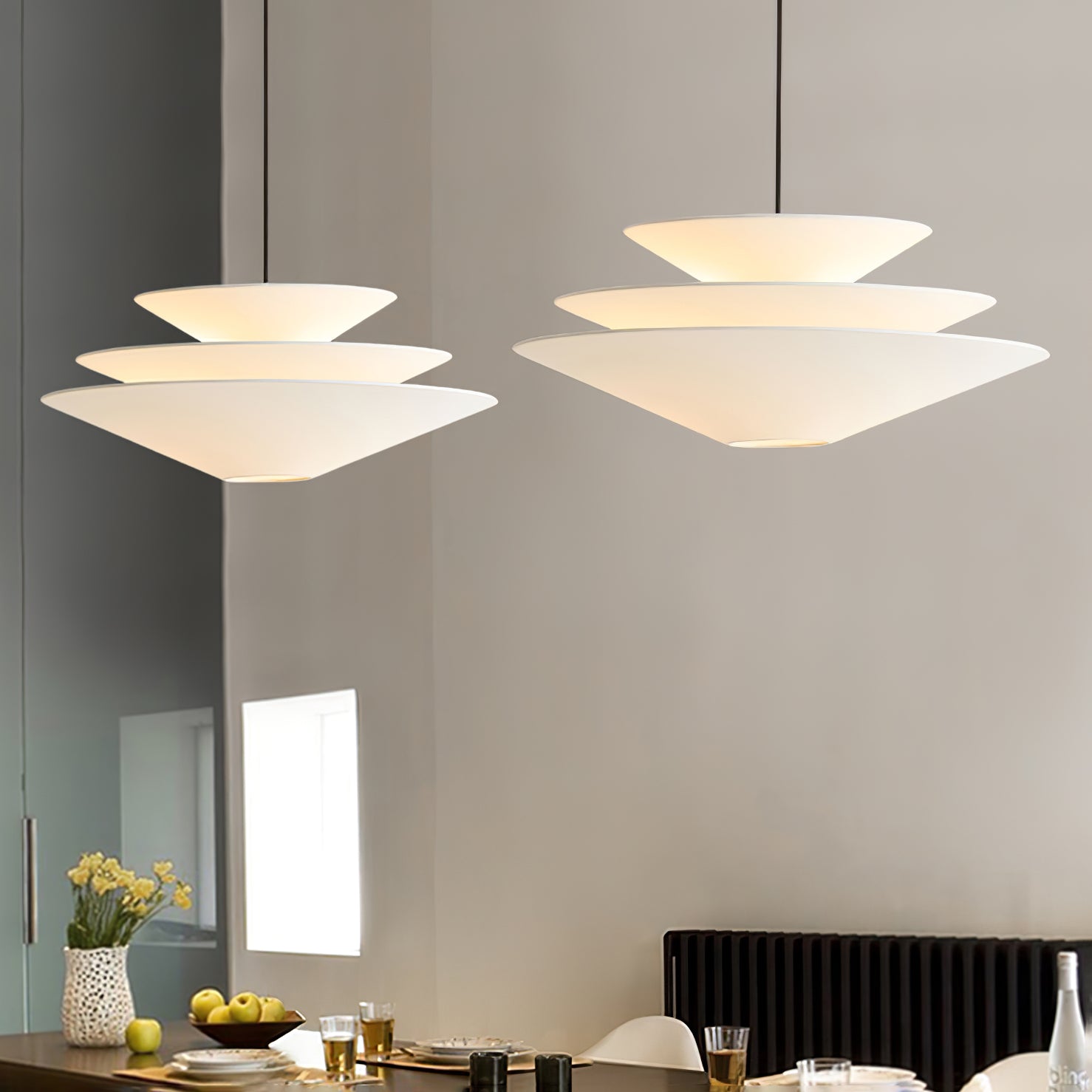Triara Minimalistisch Geschichtet Pendelleuchte Leuchte-Letslighting