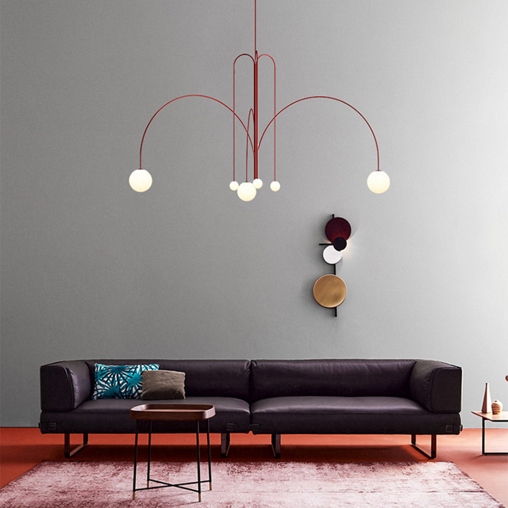 Avi Modern LED Pendelleuchte Schwalz/Gold/Rose Esstisch/Schlaf/Wohnzimmer