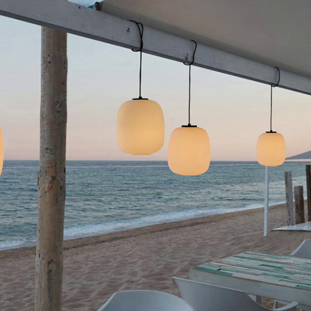 Ray Wasserdichte Pendelleuchte Laterne im Freien & Terrasse