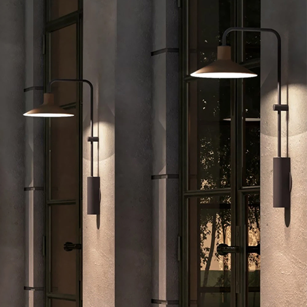 Arisha Modern Minimalist Außenwandleuchte Metall Garten Flur Terrasse