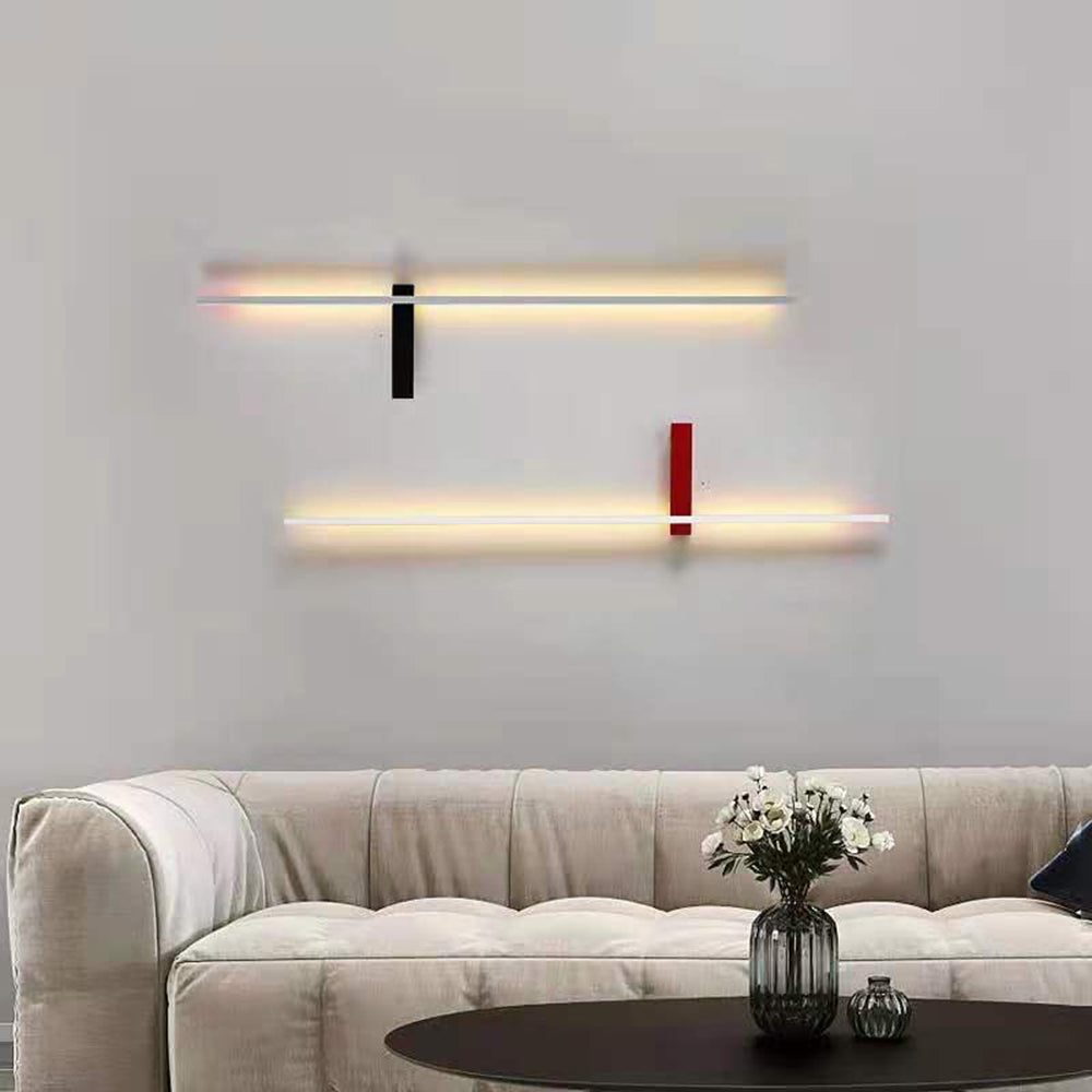 Arisha Minimalistisch Linear Wandleuchte 4 Farben Schlaf/Wohnzimmer