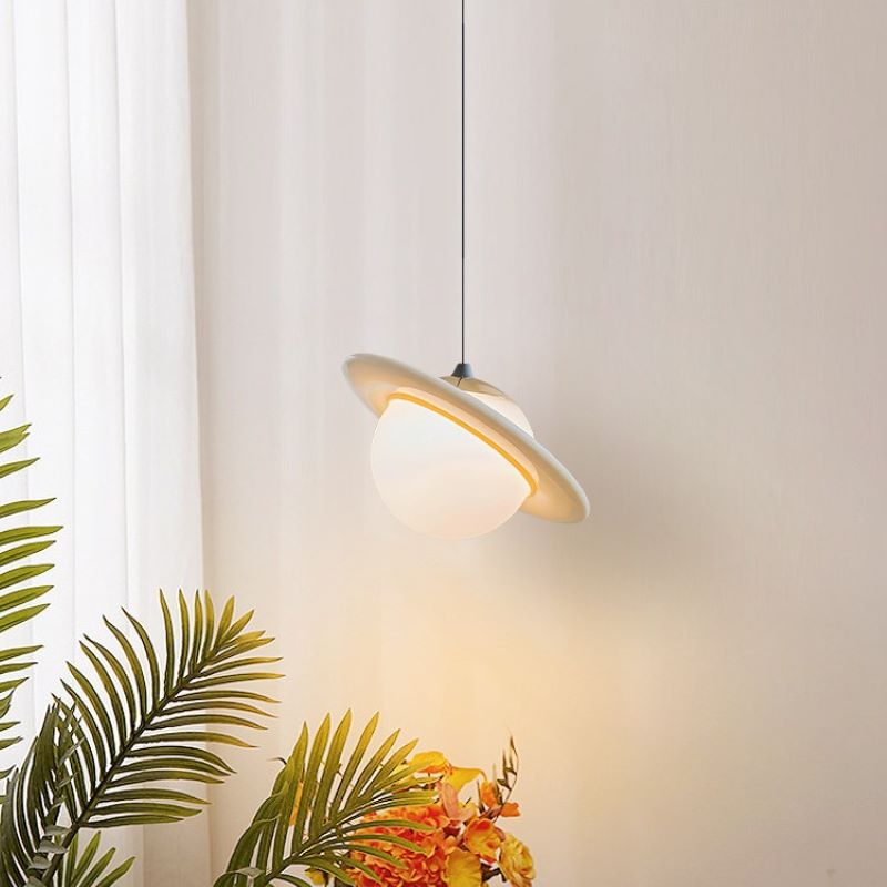 Valentina Kreativ LED Pendelleuchte Glas Arbeits/Schlafzimmer