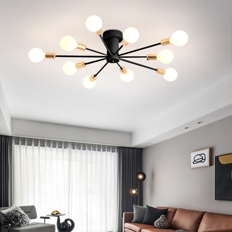Valentina LED Pendelleuchte, Linear, 4 Farben, Metall, Wohnzimmer