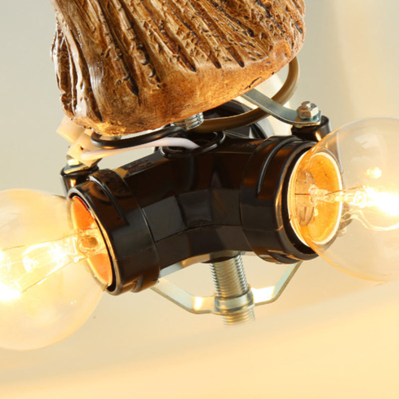 SilvaRetro LED Pendelleuchte Holz Glas Esszimmer/Wohnzimmer-Letslighting