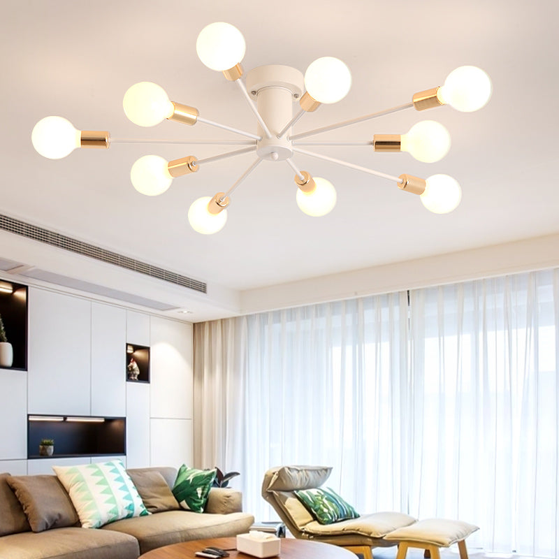 Valentina LED Pendelleuchte, Linear, 4 Farben, Metall, Wohnzimmer