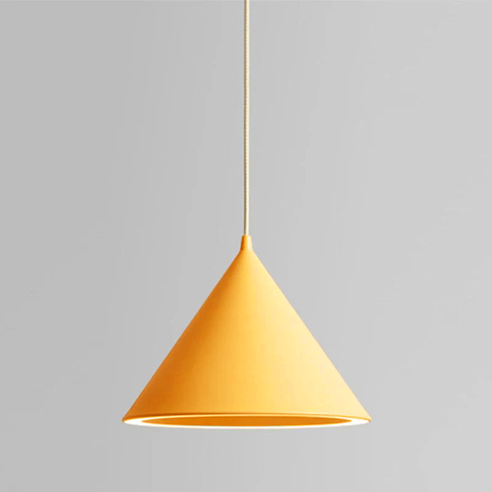 Valentina Minimalistische LED Pendelleuchte Weiß/Schwarz Schlafzimmer Acryl