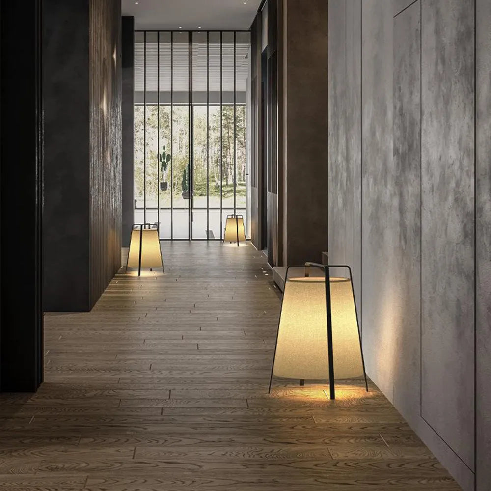 Ritta Modern LED Stehleuchte Geometrisch Wohnzimmer Schlafzimmer, Metall