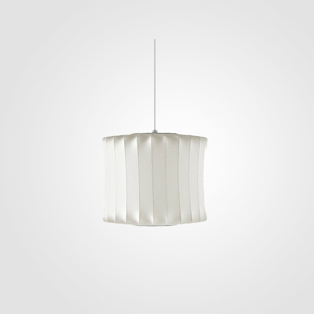 Ritta Modern LED Pendelleuchte Weiß Wohnzimmer/Esstisch Metall&Stoff-Letslighting