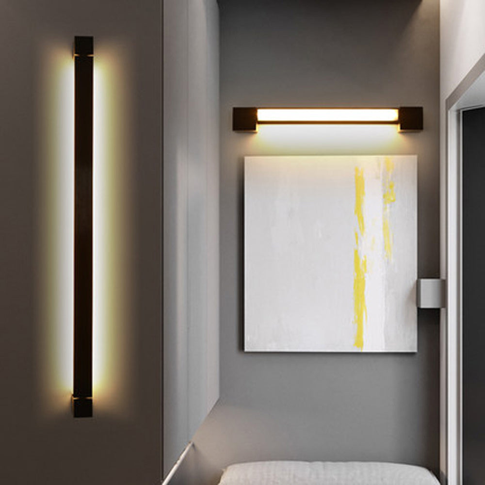 Arisha Modern Linear LED Wandleuchte Schwarz Bad/Wohn/Schlafzimmer Innen Metall&Acryl