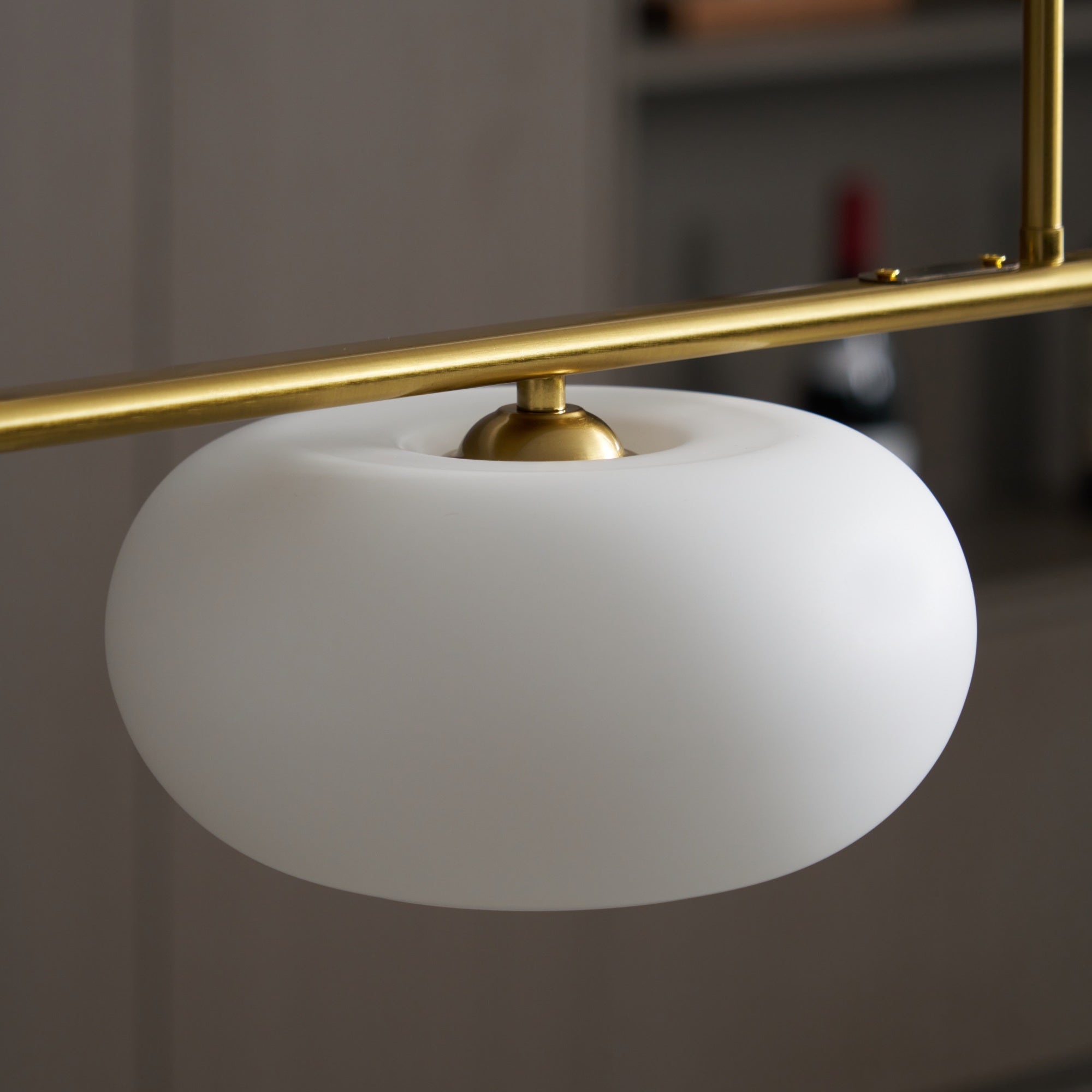 Lustra Pendelleuchte 3-Licht Kugelförmig Linear-Letslighting