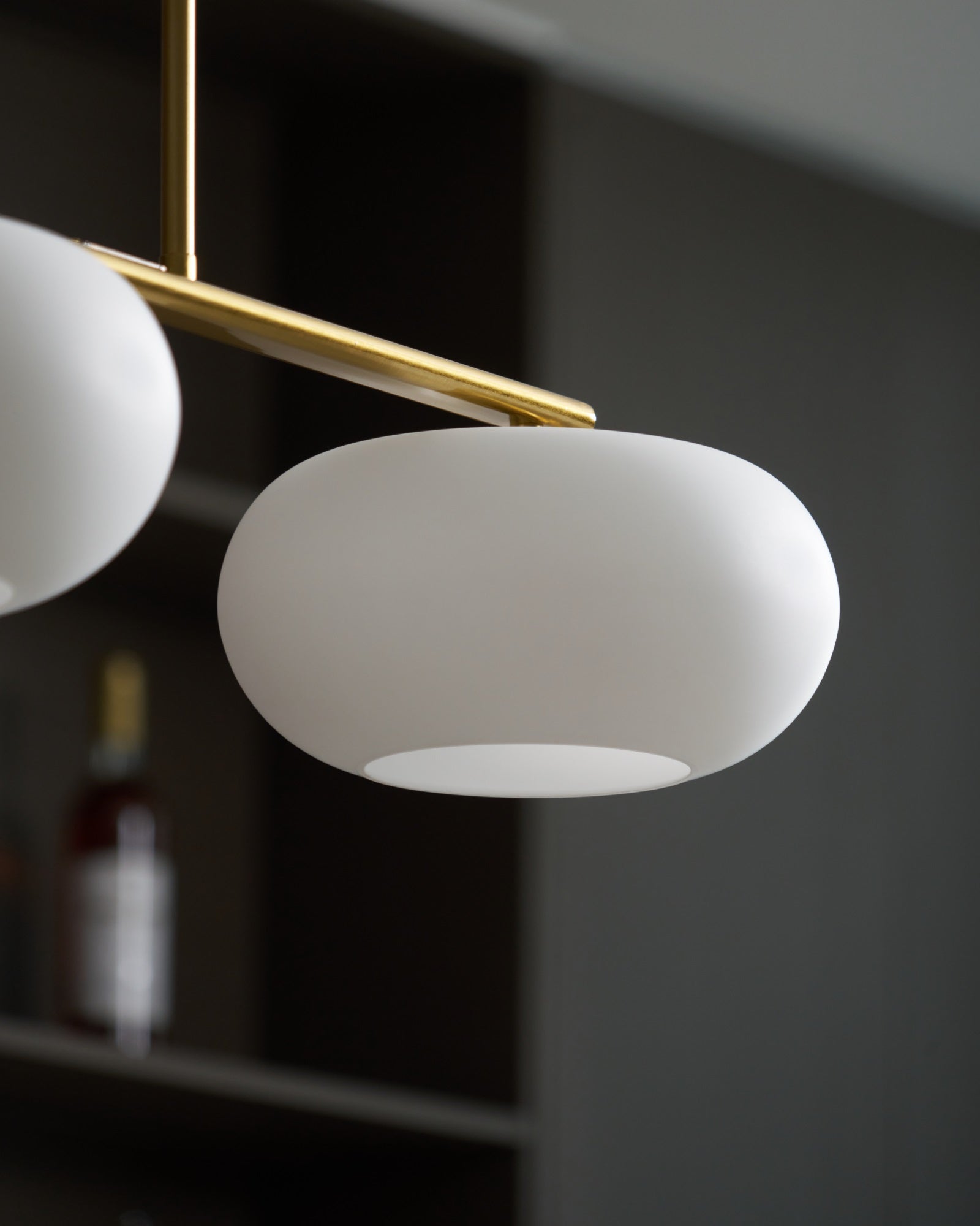 Lustra Pendelleuchte 3-Licht Kugelförmig Linear-Letslighting