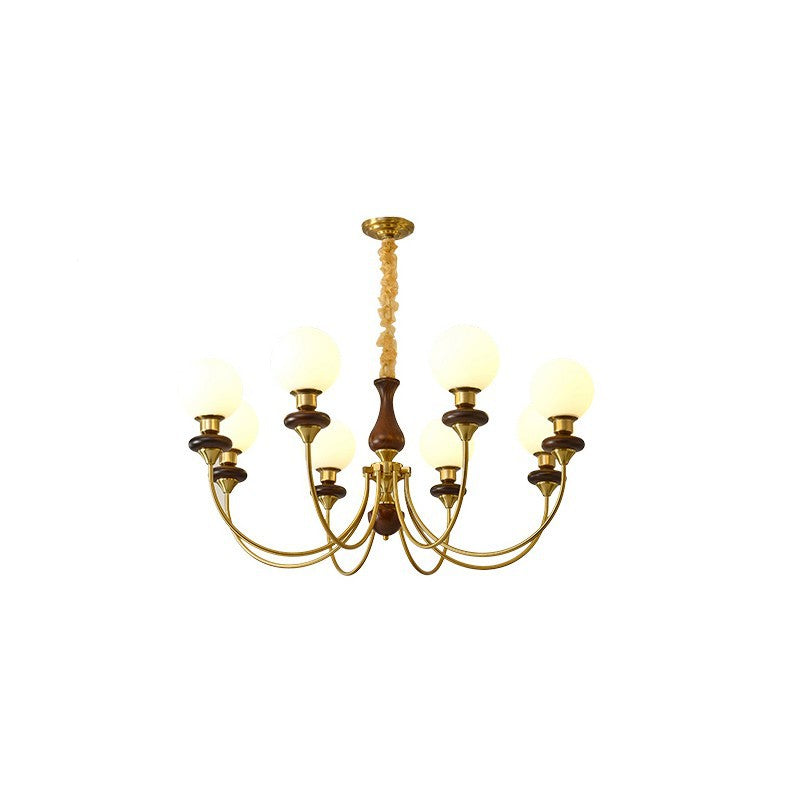 Silva Modern Luxus LED Kronleuchter Gold Metall Wohnzimmer