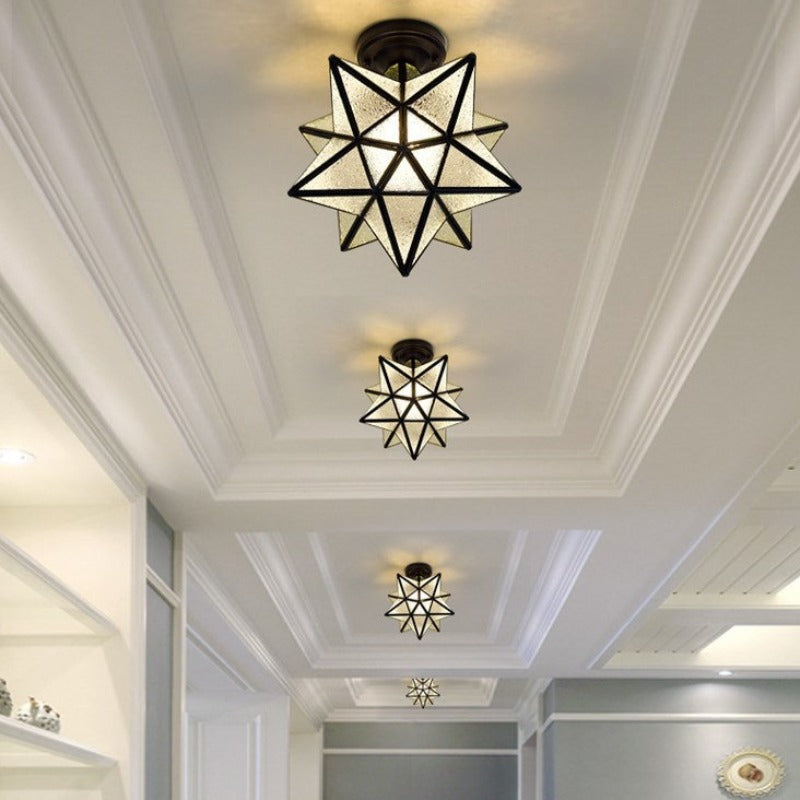 Arisha Design LED Deckenleuchte Metall Schlafzimmer