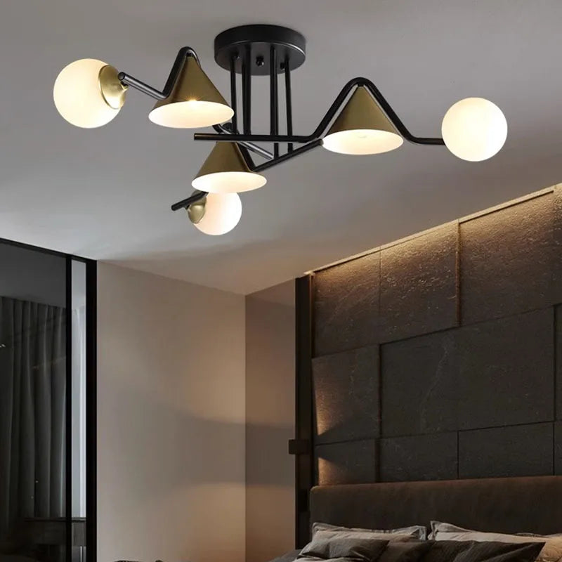Arisha Design LED Deckenleuchte Schlafzimmer/Wohnzimmer