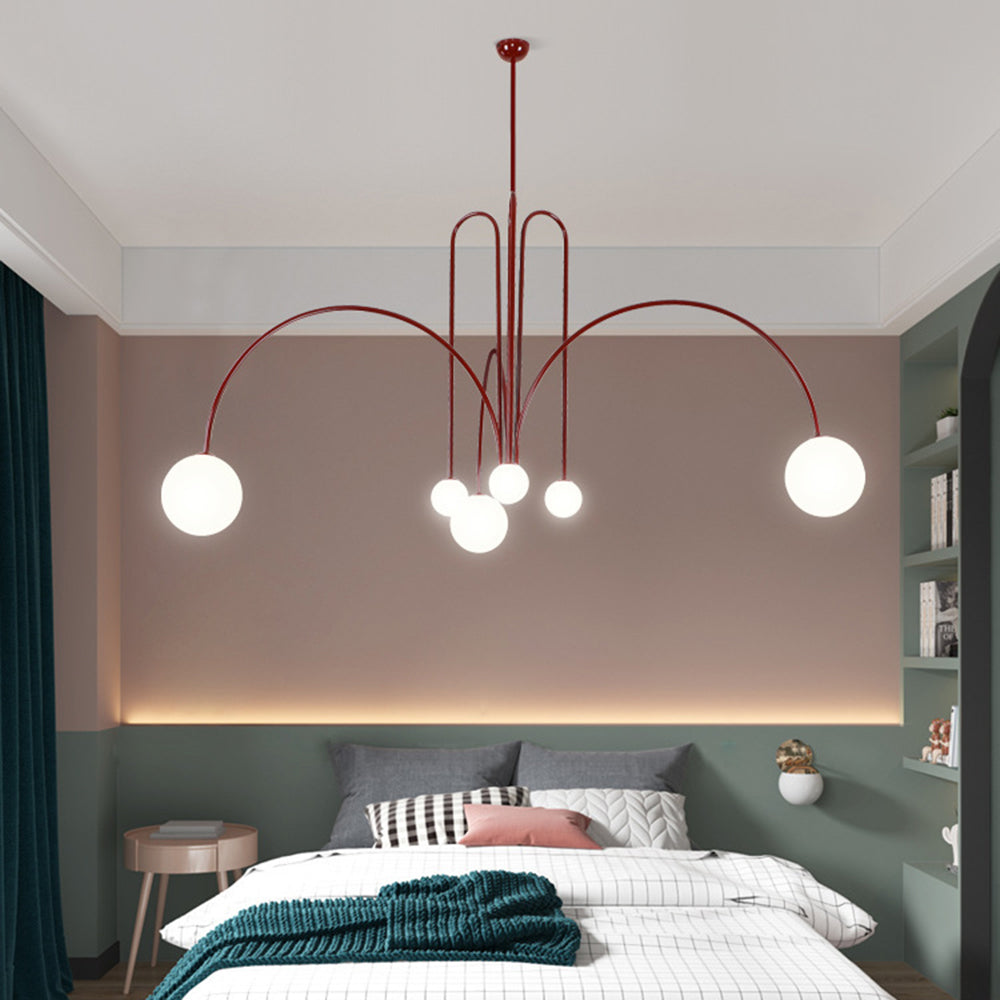 Avi Modern LED Pendelleuchte Schwalz/Gold/Rose Esstisch/Schlaf/Wohnzimmer