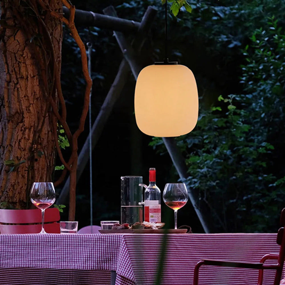 Ray Wasserdichte Pendelleuchte Laterne im Freien & Terrasse