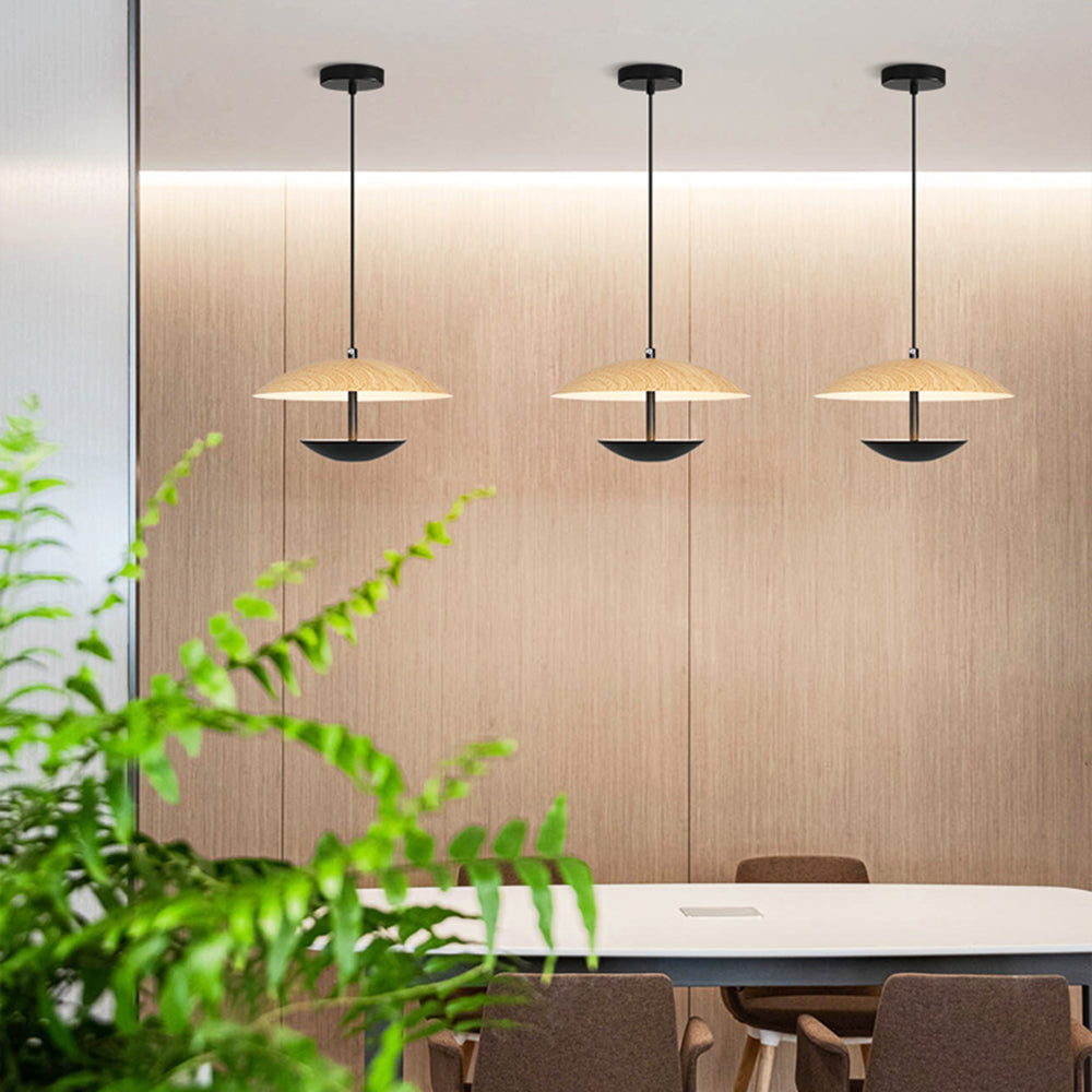 Arisha Nodic Pendelleuchte Wohnzimmer/Schlafzimmer Holz/Braun