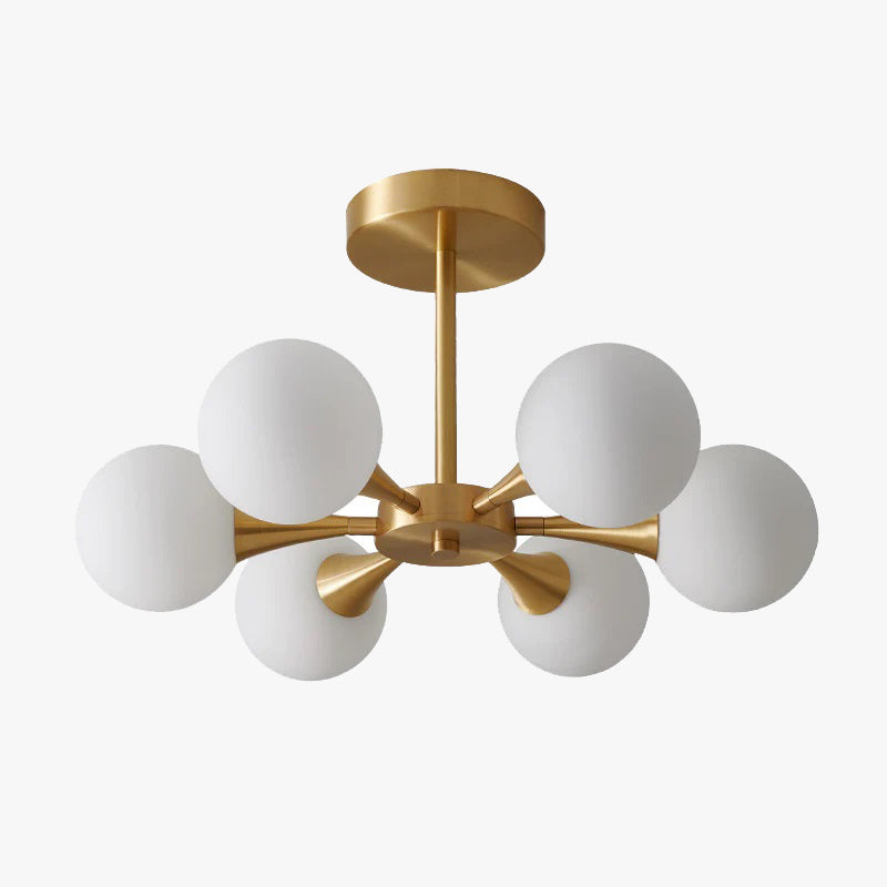 Valentina Modern LED Deckenleuchte Glas Schlafzimmer Esszimmer