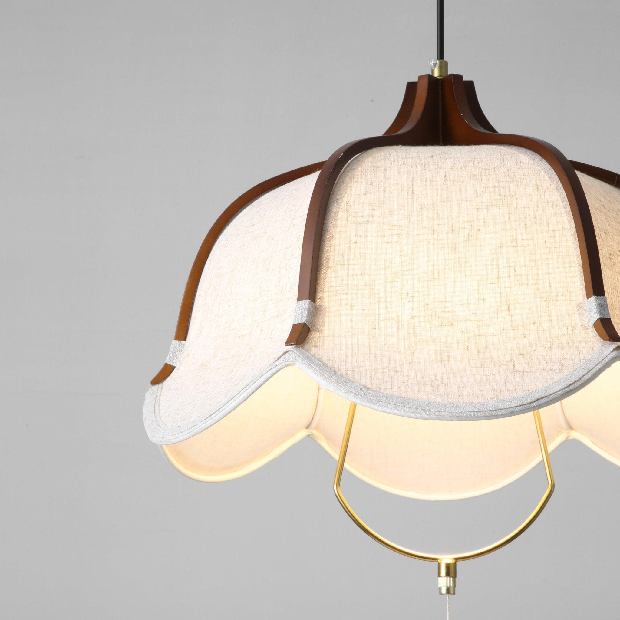 Lustra Pendelleuchte Laterne Modern Stoff-Letslighting