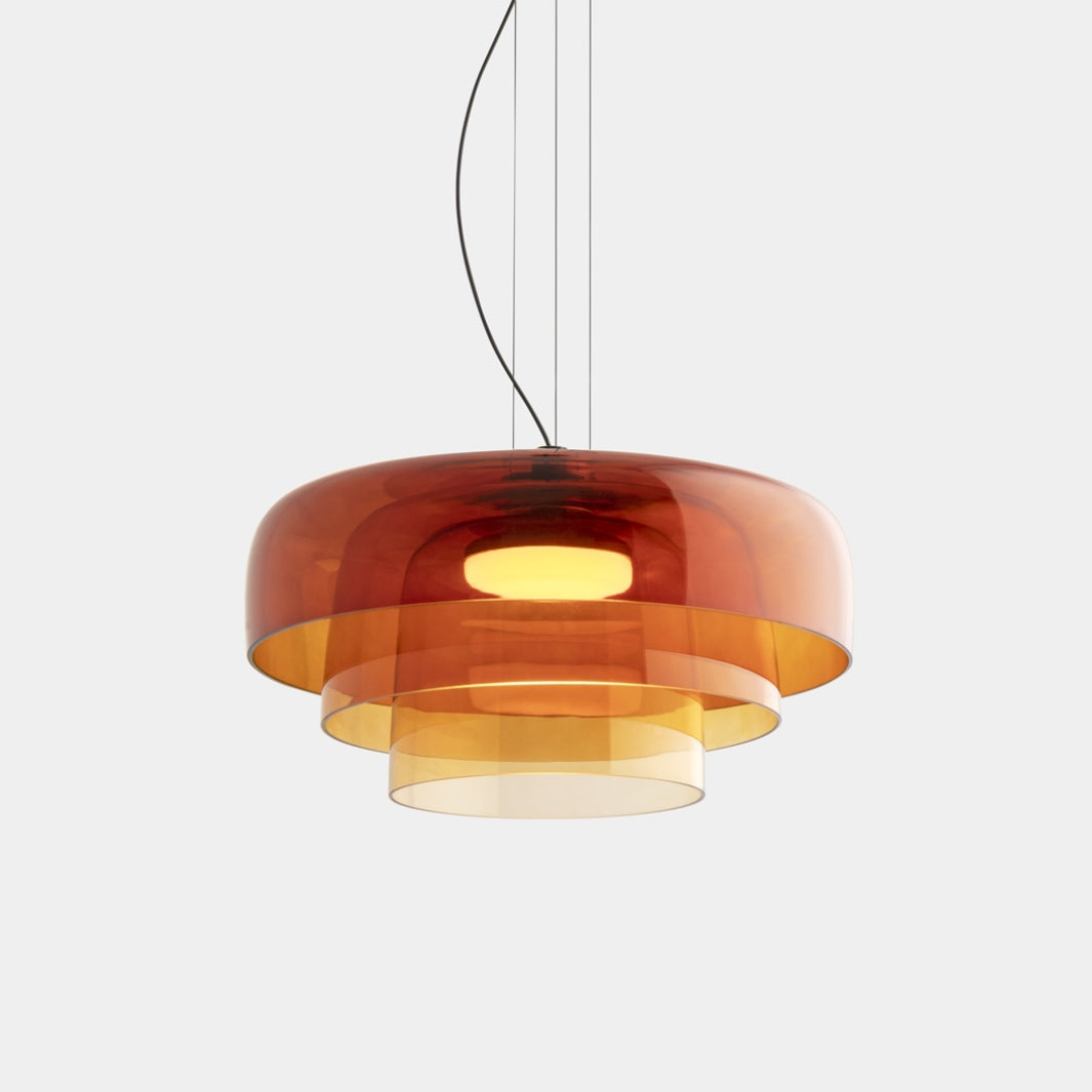 Valentina Modern Schüsselförmig Pendelleuchte Glas Esszimmer