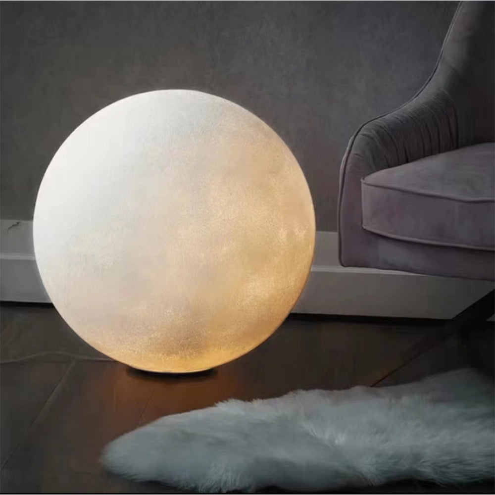 Aria Modern Stehlampe Kugel Schlafzimmer/Wohnzimmer, Harz