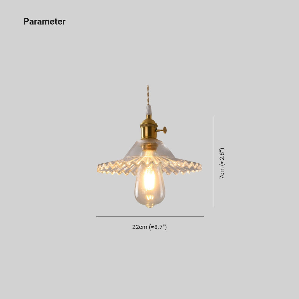 Valentina Modern Pendelleuchte, 7 Stile, Bronze/Glas, Schlafzimmer