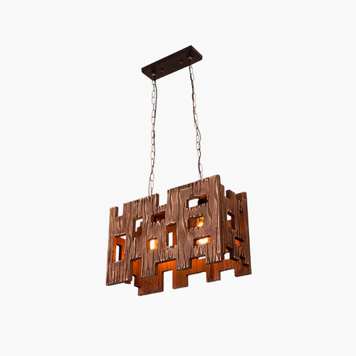 Epoch Designer LED Pendelleuchte Holz/Metall Wohnzimmer/Esszimmer