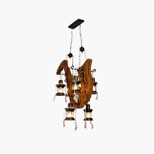 Epoch Designer LED Pendelleuchte Wohnzimmer/Esszimmer Metall/Holz