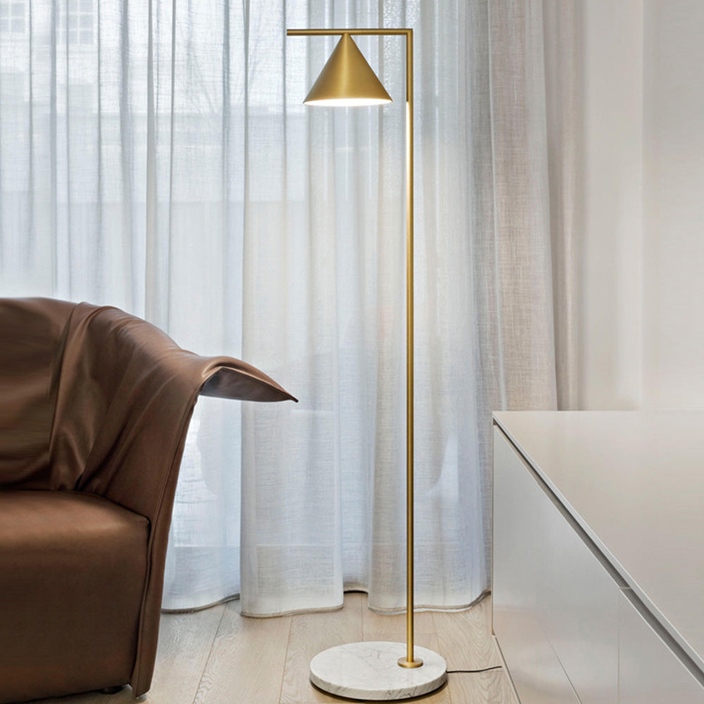 Arisha Stehleuchte, 2 Farben Marmor&Hardware