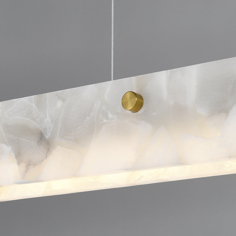 Arisha Modern LED Pendelleuchte Weißer Marmor Esszimmer/Bar