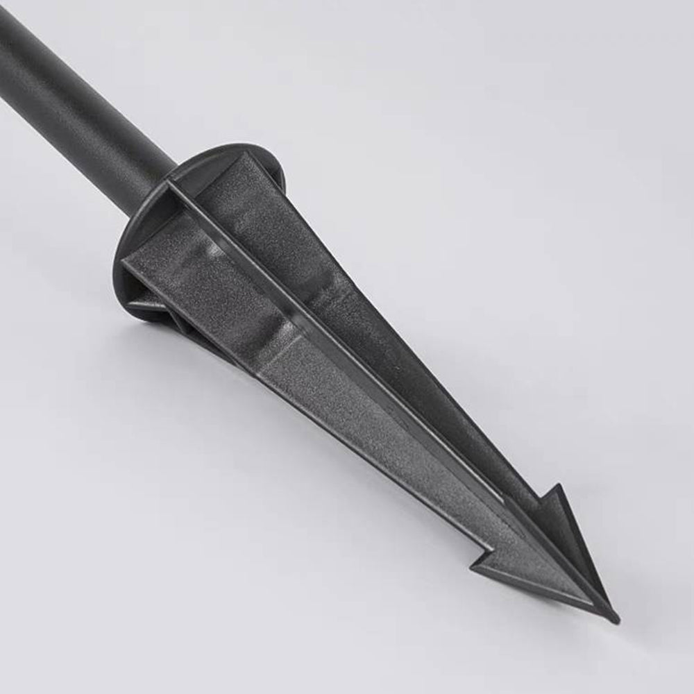 Ray Minimalistisch LED Außenleuchte Sputnik Schwarz, Garten/Balkon