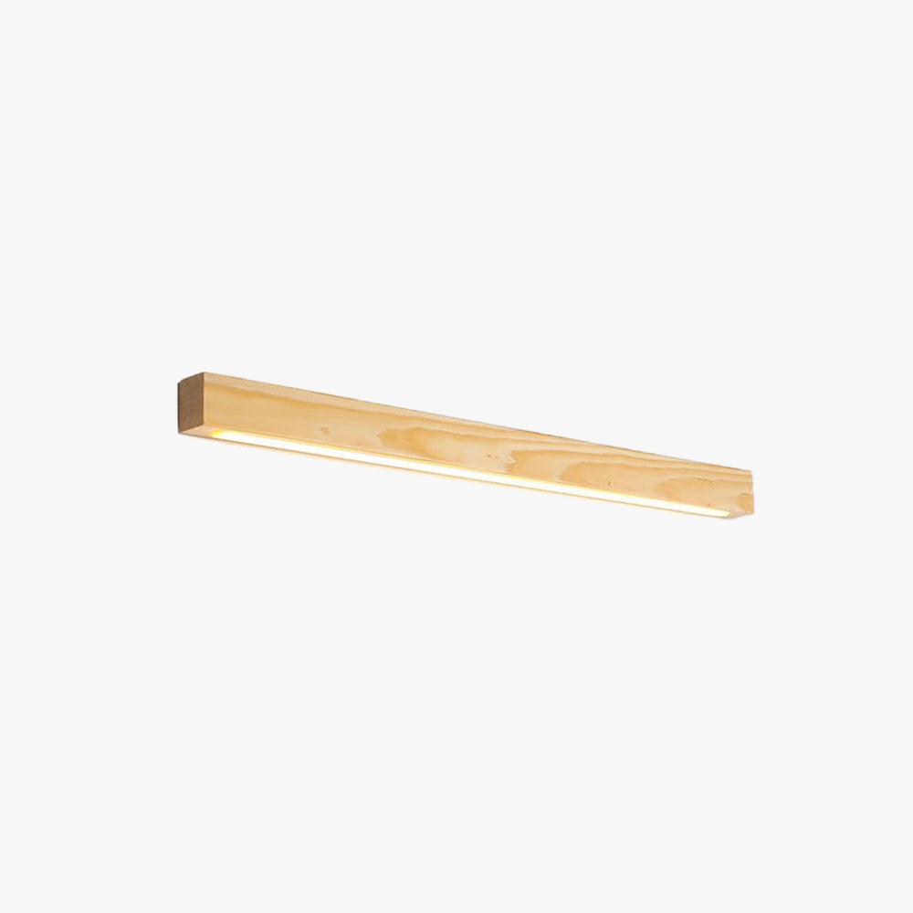 Muto Minimalistische LED Innenwandleuchte Holz Schlafzimmer Esszimmer