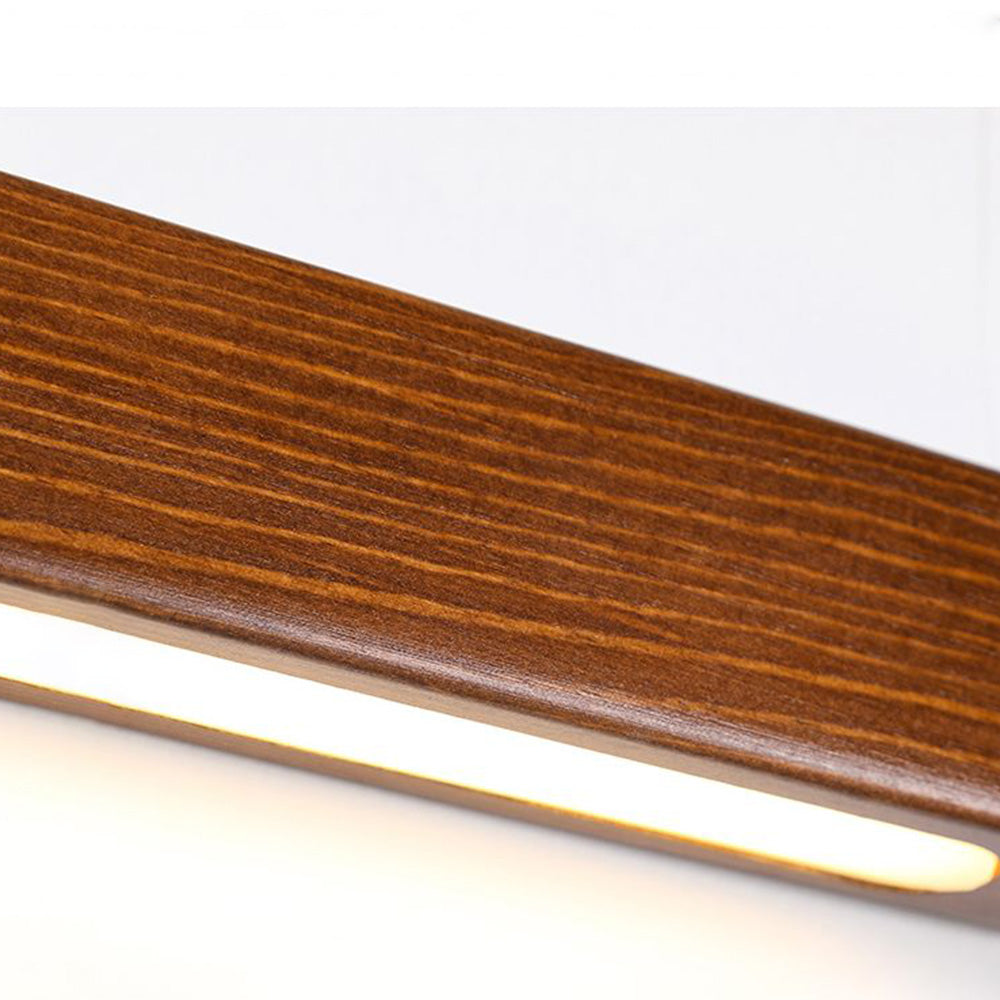 Muto Minimalistische LED Innenwandleuchte Holz Schlafzimmer Esszimmer