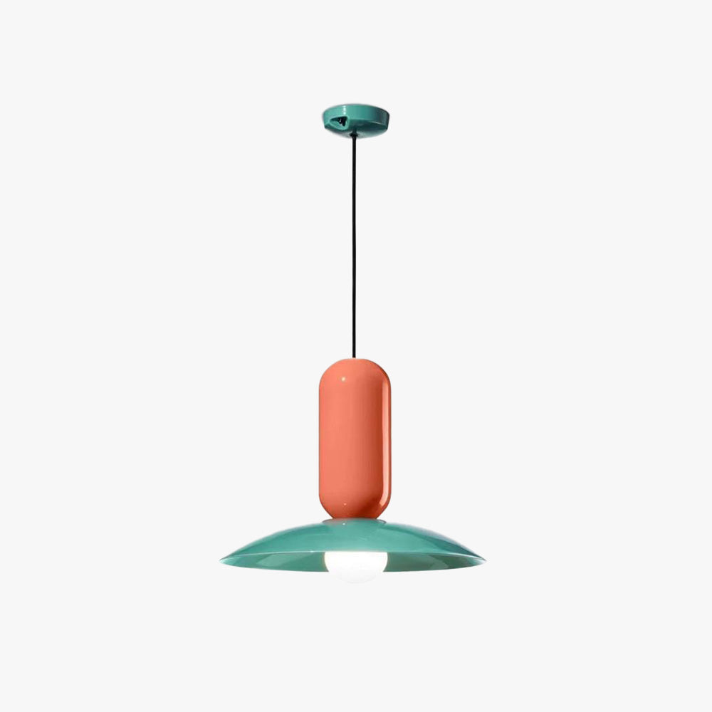 Valentina Modern Design LED Pendelleuchte Bunt Metall Weiß Ess/Schlafzimmer