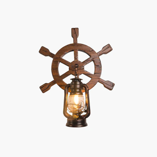Epoch Designer LED Wandlampe Innen Holz Wohnzimmer/Arbeitszimmer