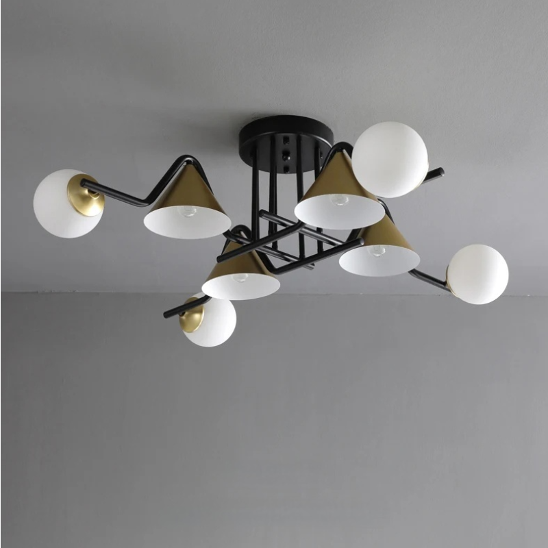 Arisha Design LED Deckenleuchte Schlafzimmer/Wohnzimmer