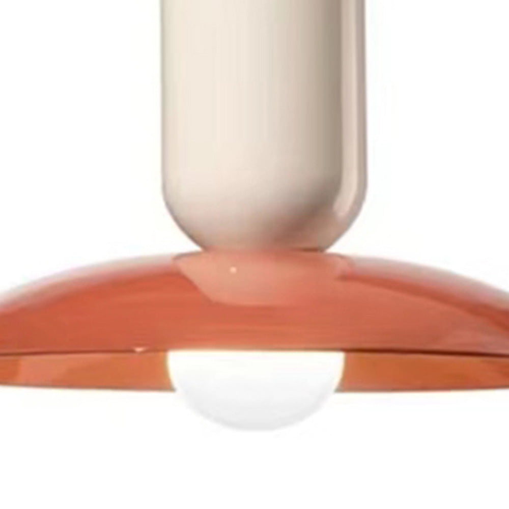 Valentina Modern Design LED Pendelleuchte Bunt Metall Weiß Ess/Schlafzimmer
