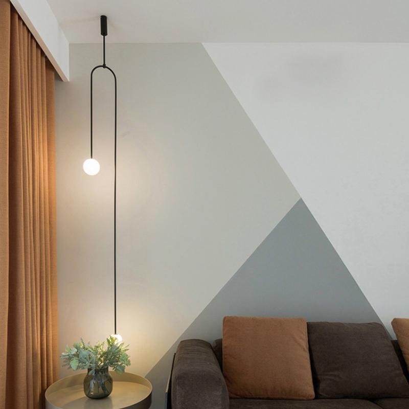 Lustra Kronleuchter Mobile Schwarz Minimalistisch-Letslighting