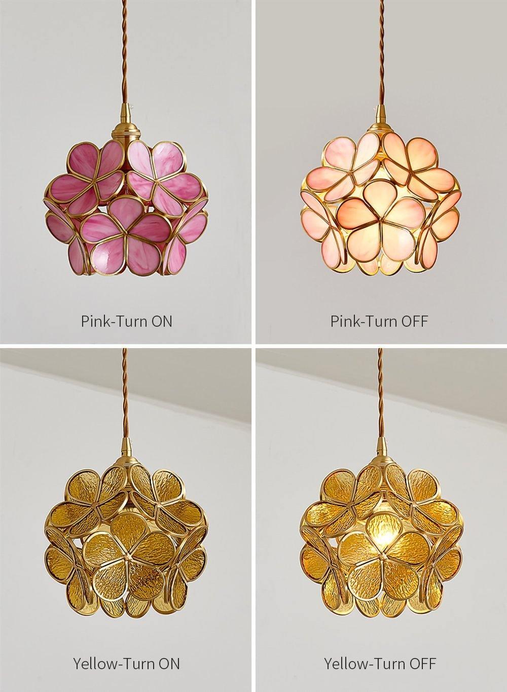 Glass Petal Pendant Light - Blowlighting