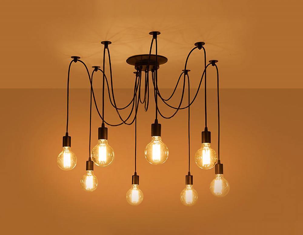 Lustra Kronleuchter Spinne Kabel Industrie-Letslighting