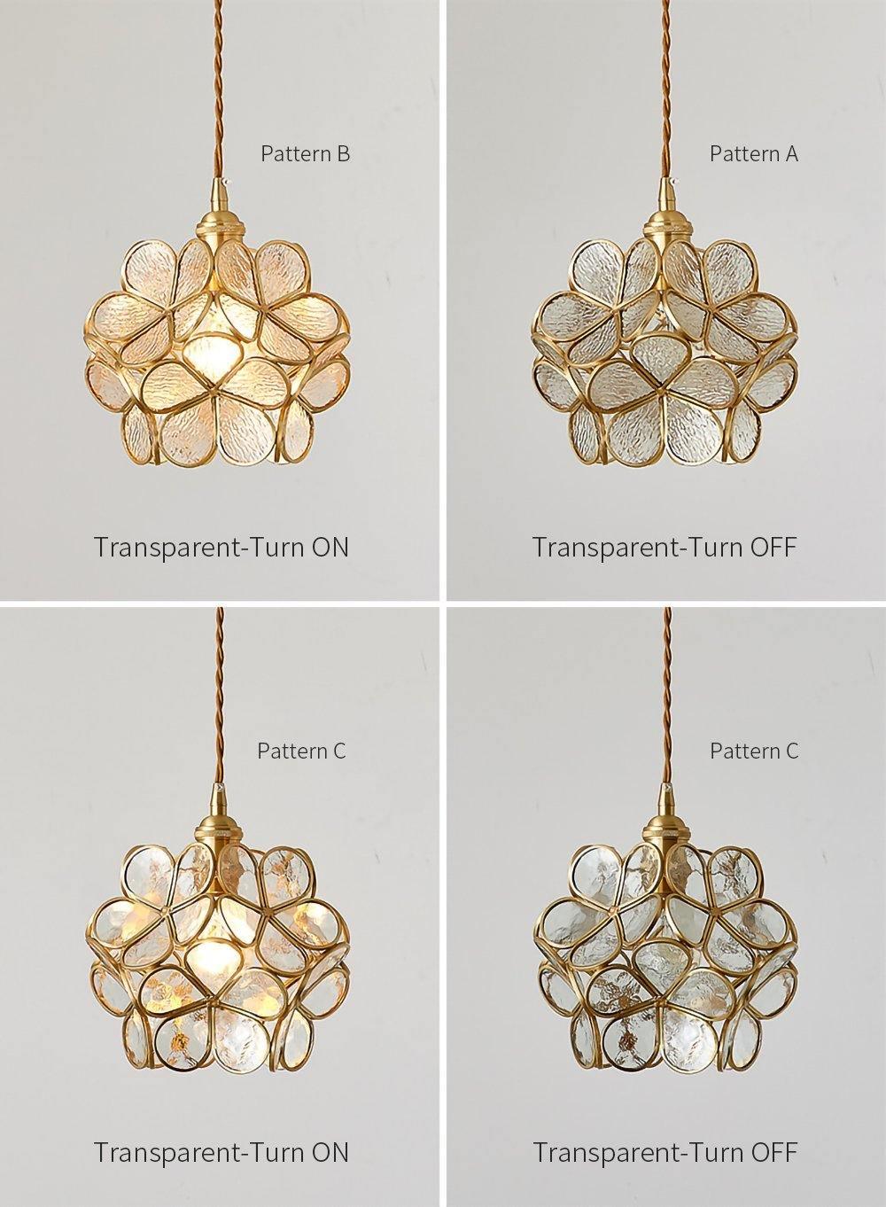 Glass Petal Pendant Light - Blowlighting