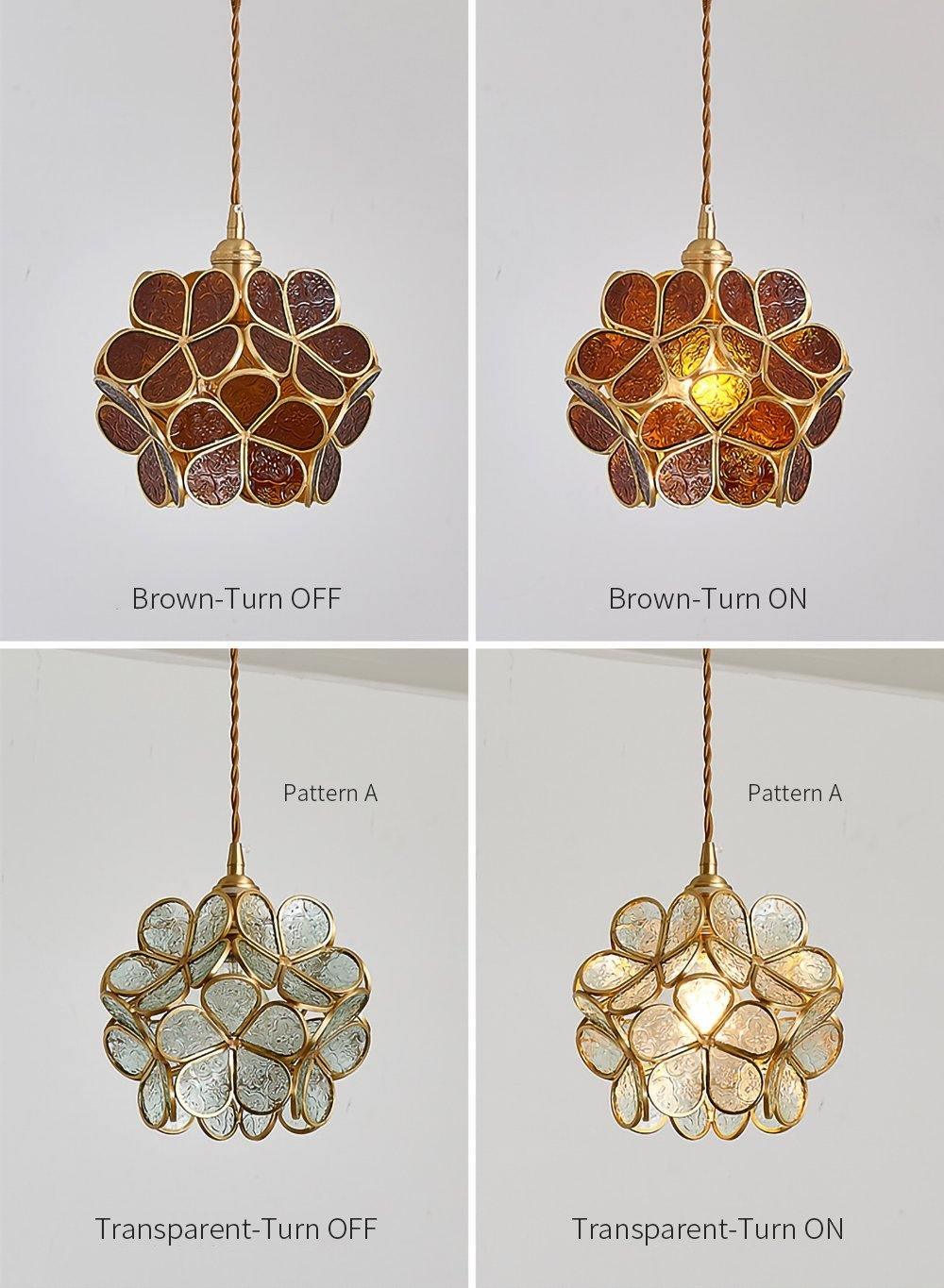 Glass Petal Pendant Light - Blowlighting