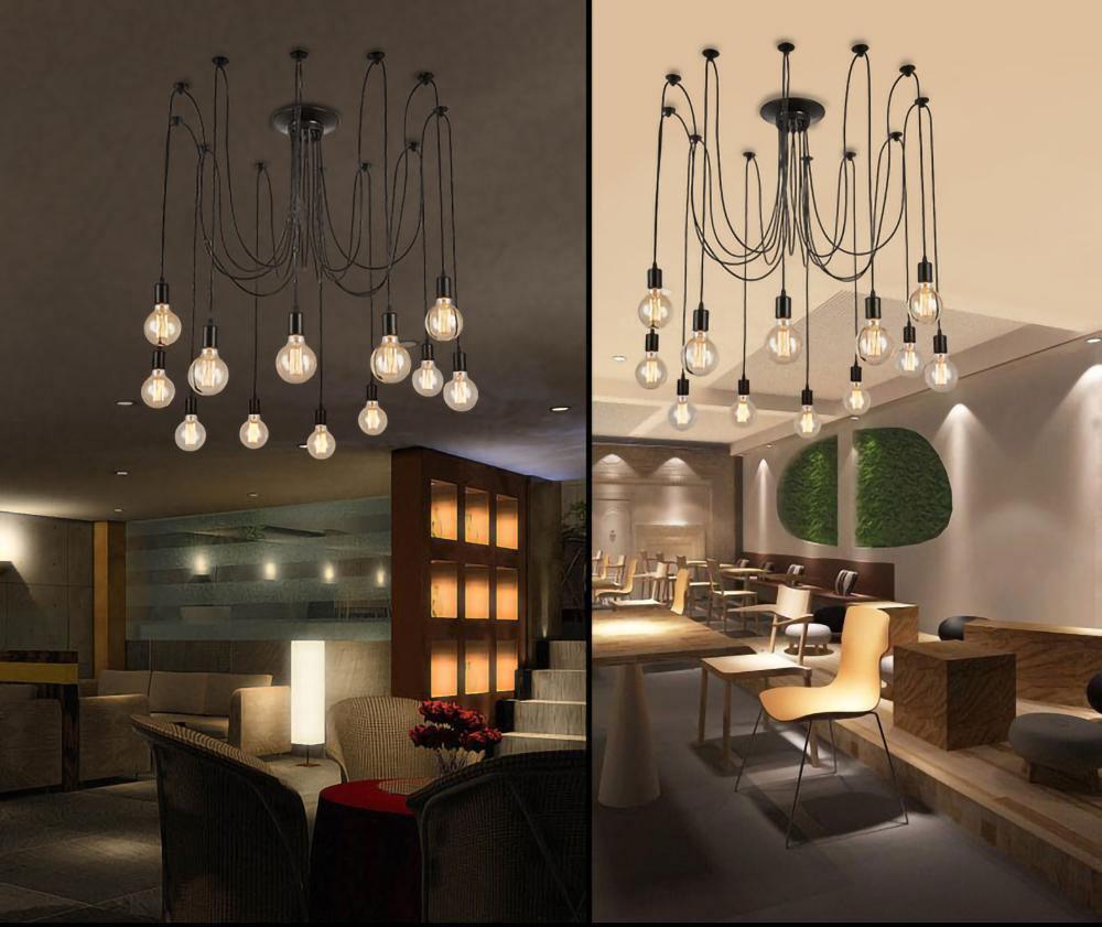 Lustra Kronleuchter Spinne Kabel Industrie-Letslighting