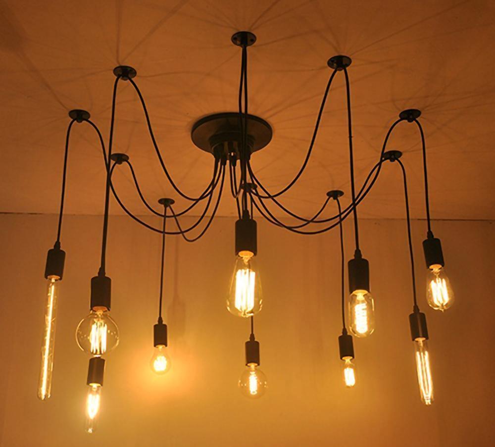 Lustra Kronleuchter Spinne Kabel Industrie-Letslighting