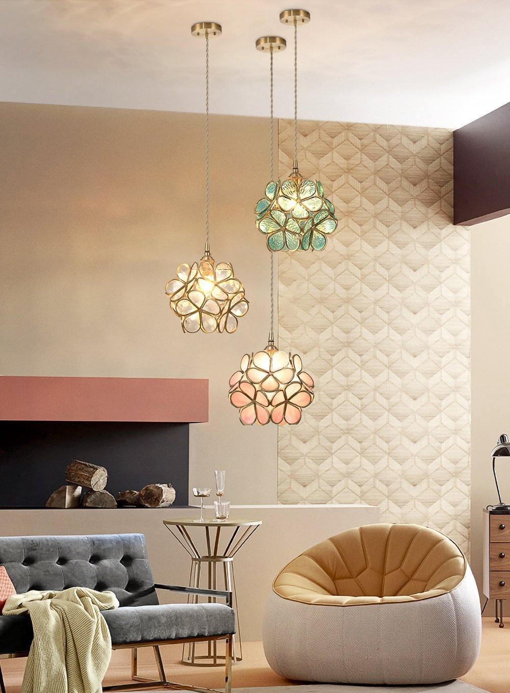 Glass Petal Pendant Light - Blowlighting