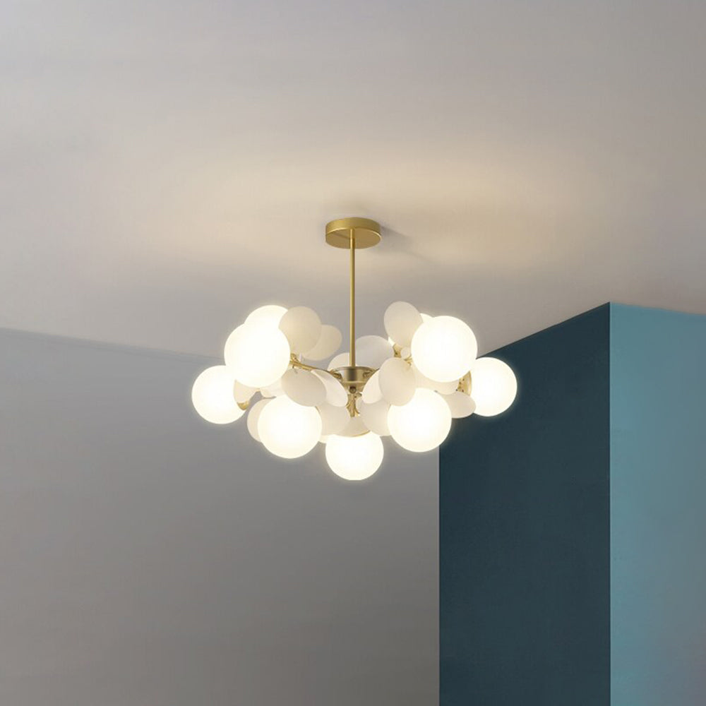 Aria Modern Kronleuchter Weltkugel Kinderzimmer, Mehrfarbig, Metall-Letslighting