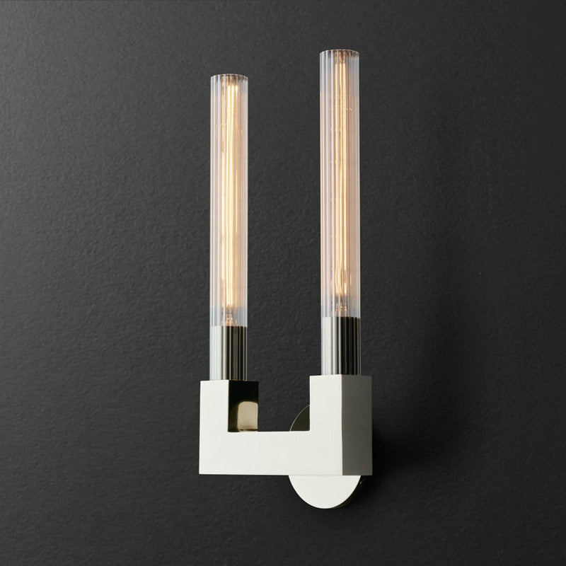 Arisha Arisha Metall Glas Innenbereich Wandleuchte Wohnzimmer Schlafzimme