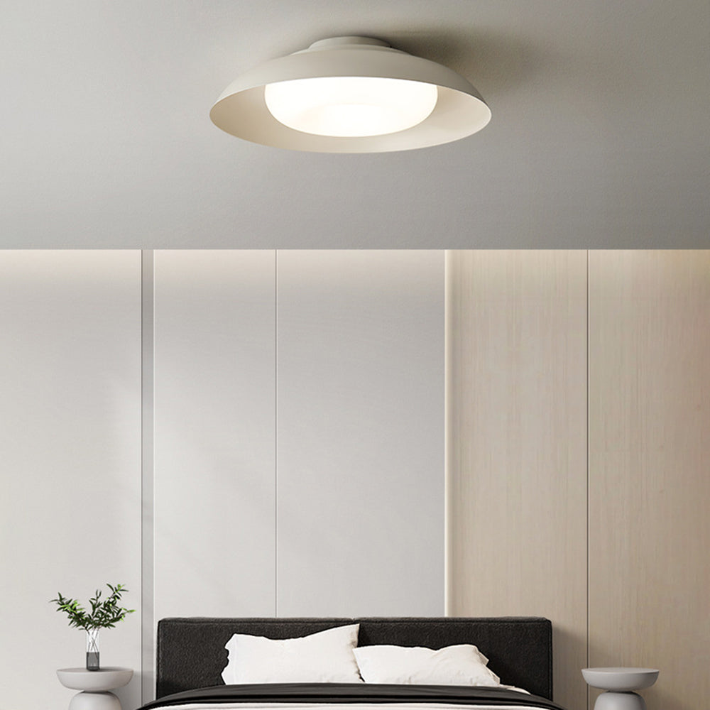 Arisha Modern LED Deckenleuchte Wohnzimmer/Arbeitszimmer Weiß/Gold